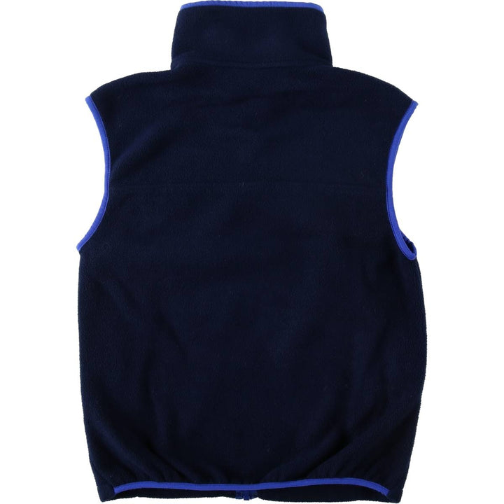 Vintage LLBean fleece vest from the 1990s, men's size S. unclear navy blue type Vintage Second Hand