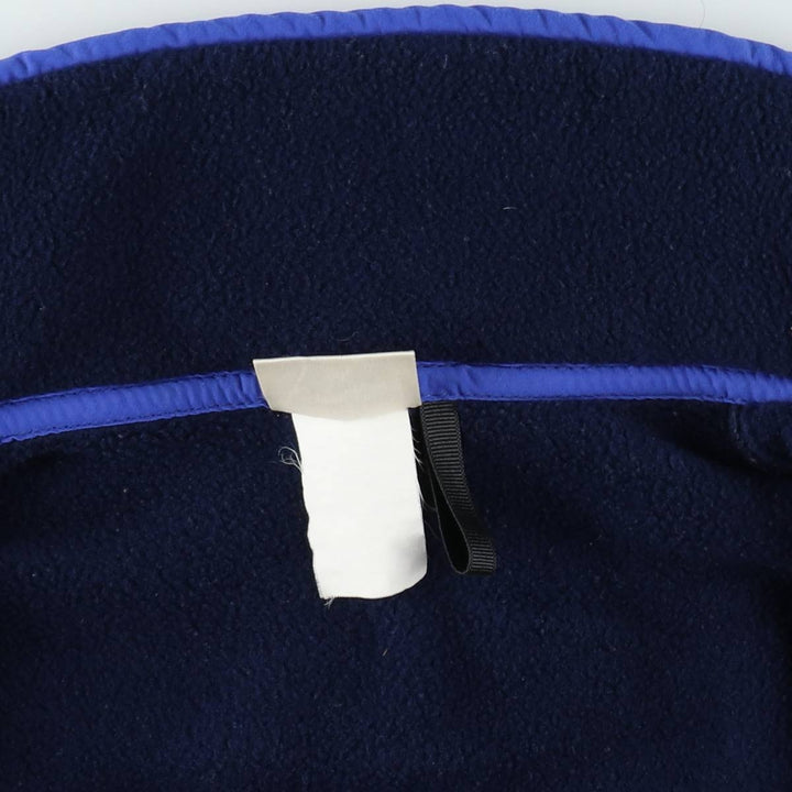 Vintage LLBean fleece vest from the 1990s, men's size S. unclear navy blue type Vintage Second Hand