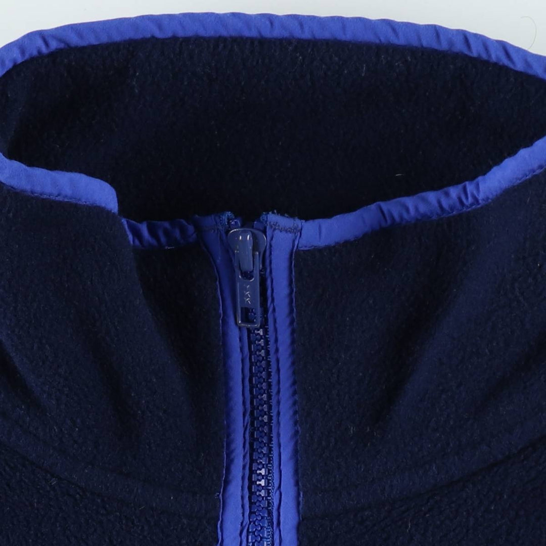 Vintage LLBean fleece vest from the 1990s, men's size S. unclear navy blue type Vintage Second Hand
