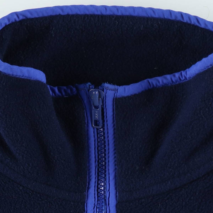 Vintage LLBean fleece vest from the 1990s, men's size S. unclear navy blue type Vintage Second Hand