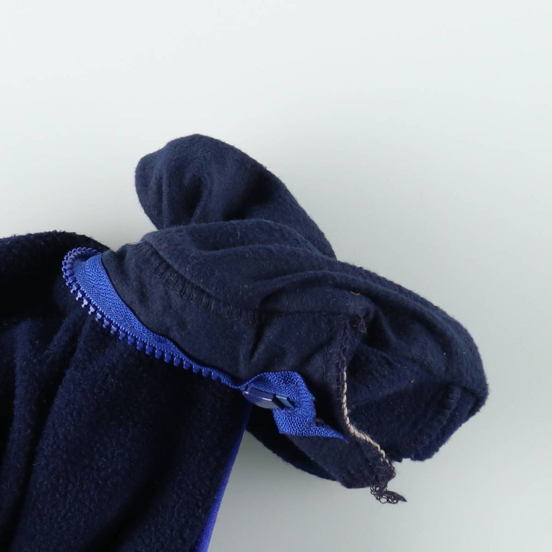 Vintage LLBean fleece vest from the 1990s, men's size S. unclear navy blue type Vintage Second Hand