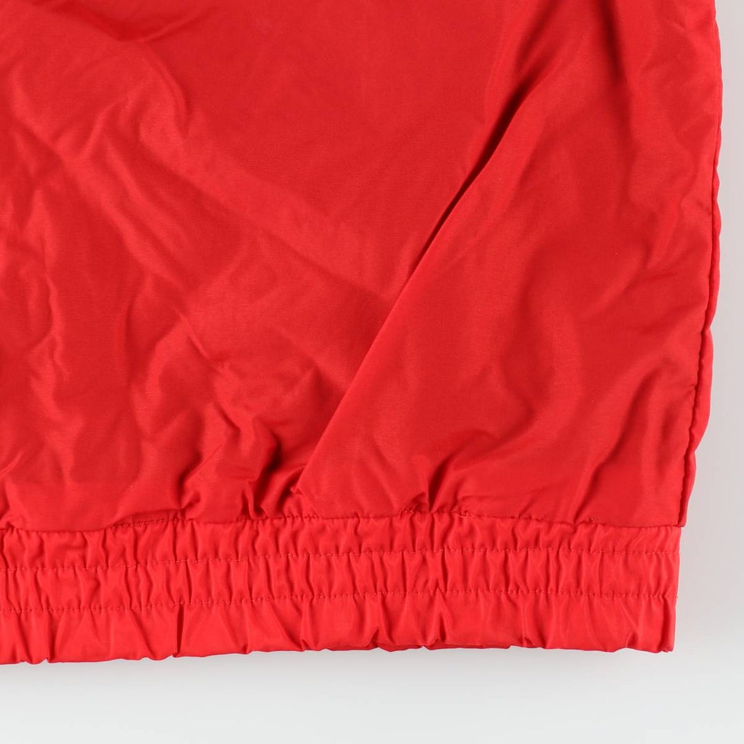 1980'S Columbia Navy Tag Fleece x Nylon Vest, Men's Size XL (Equivalent), Vintage Nylon red type Vintage Second Hand
