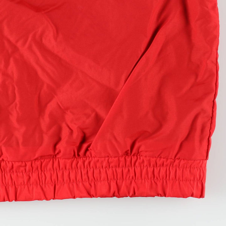 1980'S Columbia Navy Tag Fleece x Nylon Vest, Men's Size XL (Equivalent), Vintage Nylon red type Vintage Second Hand