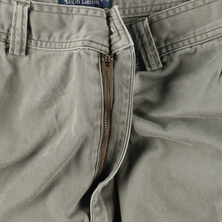 Ralph Lauren POLO by Ralph Lauren cargo shorts, half pants, men's w35 equivalent cotton gray type Vintage Second Hand
