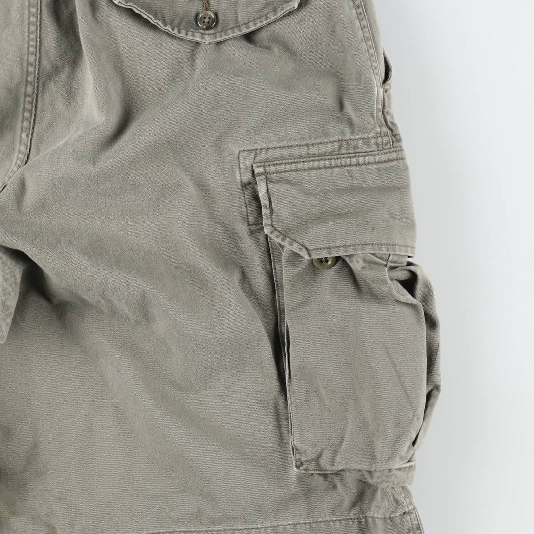 Ralph Lauren POLO by Ralph Lauren cargo shorts, half pants, men's w35 equivalent cotton gray type Vintage Second Hand