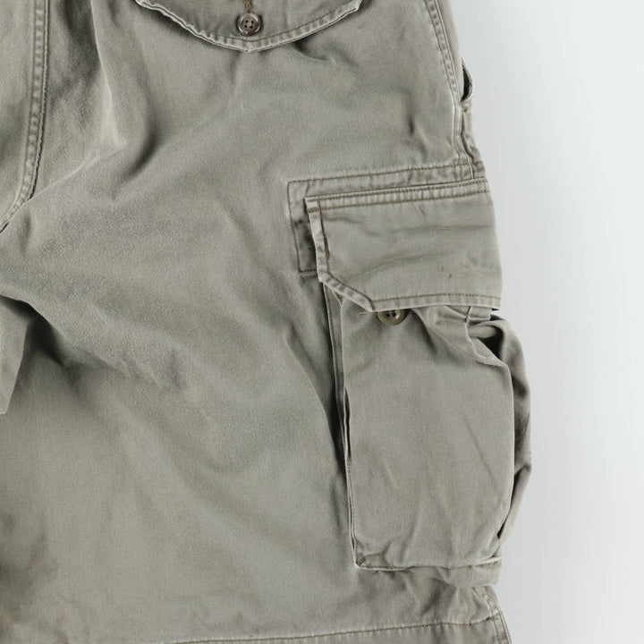 Ralph Lauren POLO by Ralph Lauren cargo shorts, half pants, men's w35 equivalent cotton gray type Vintage Second Hand