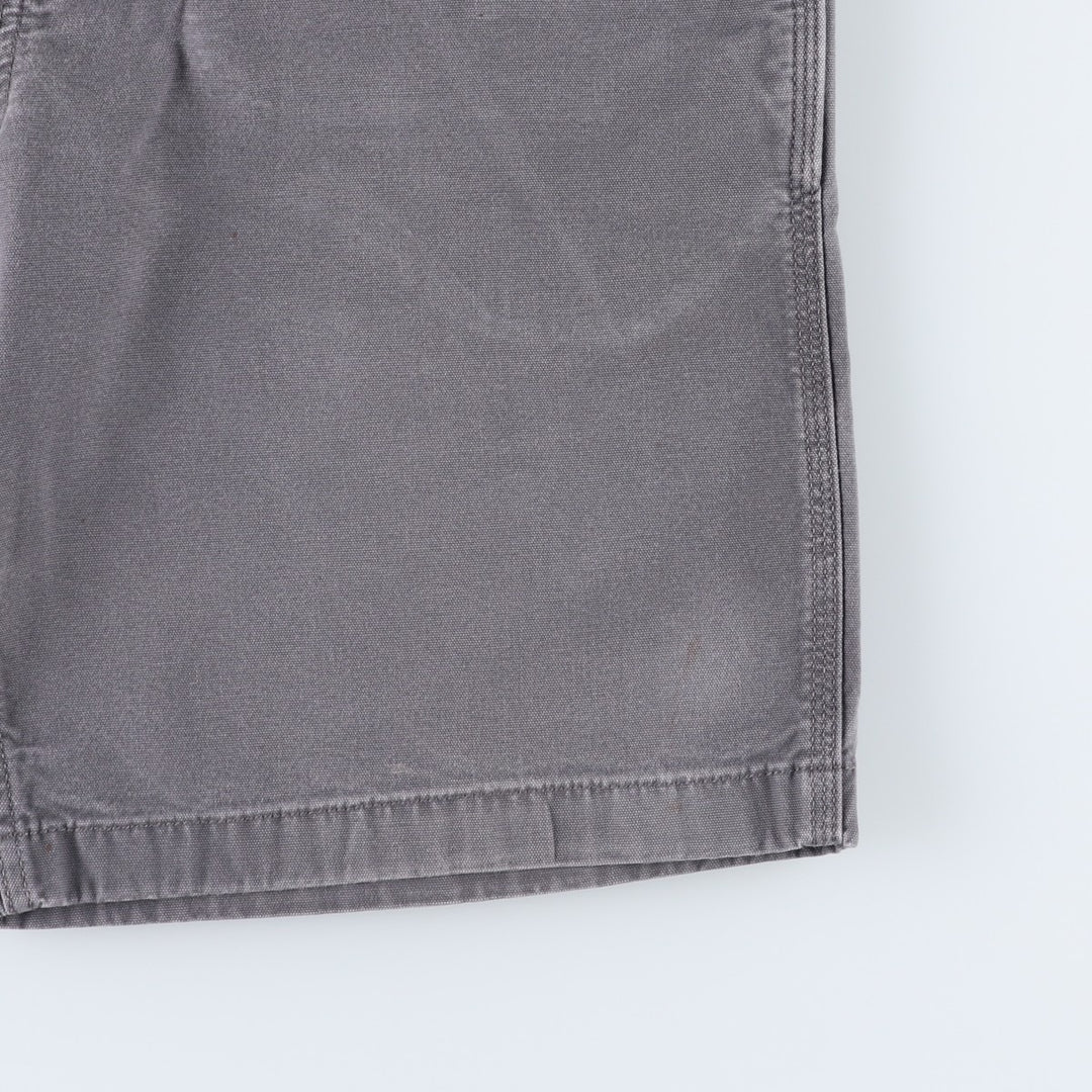 Carhartt Relaxed Fit Duck Work Shorts, Short Pants, Men's, W34 equivalent cotton gray type Vintage Second Hand