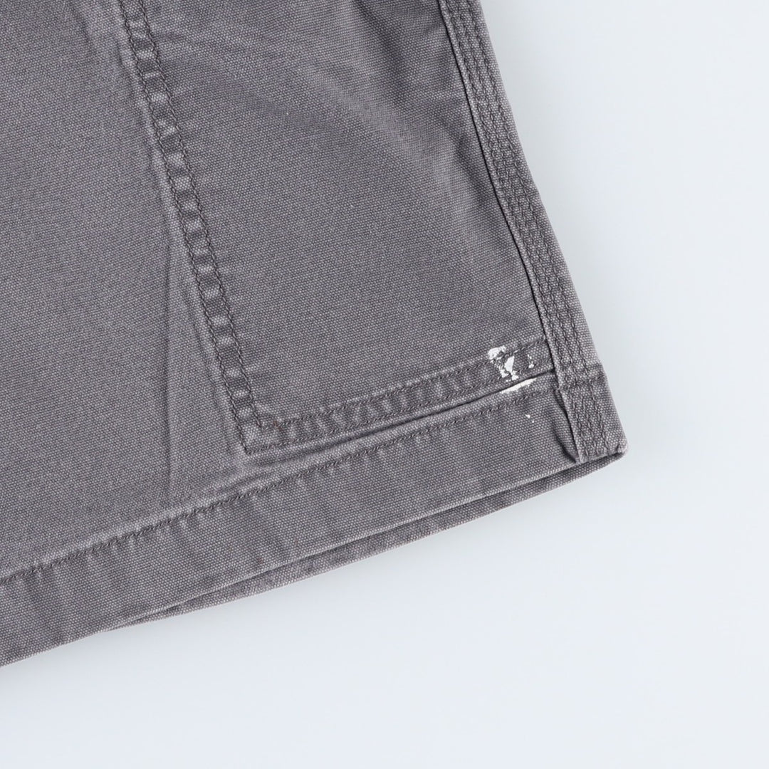 Carhartt Relaxed Fit Duck Work Shorts, Short Pants, Men's, W34 equivalent cotton gray type Vintage Second Hand