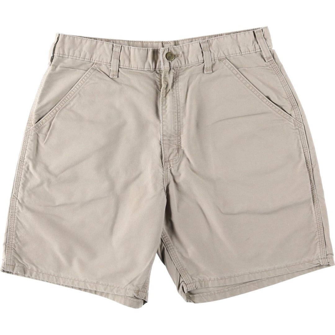 Carhartt Duck Work Shorts, Men's Size W34 unclear Beige type Vintage Second Hand
