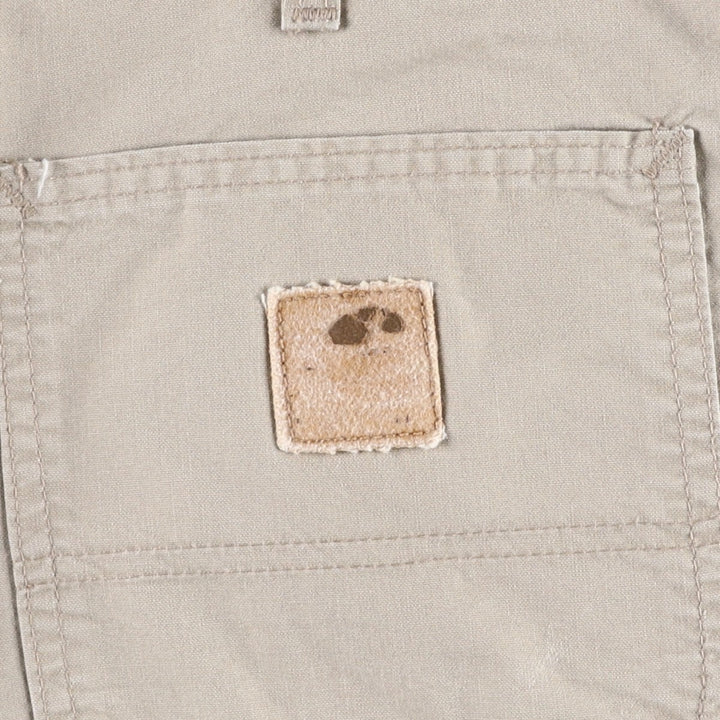 Carhartt Duck Work Shorts, Men's Size W34 unclear Beige type Vintage Second Hand