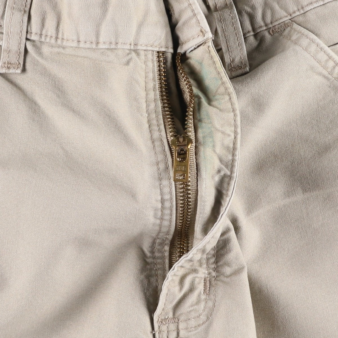 Carhartt Duck Work Shorts, Men's Size W34 unclear Beige type Vintage Second Hand