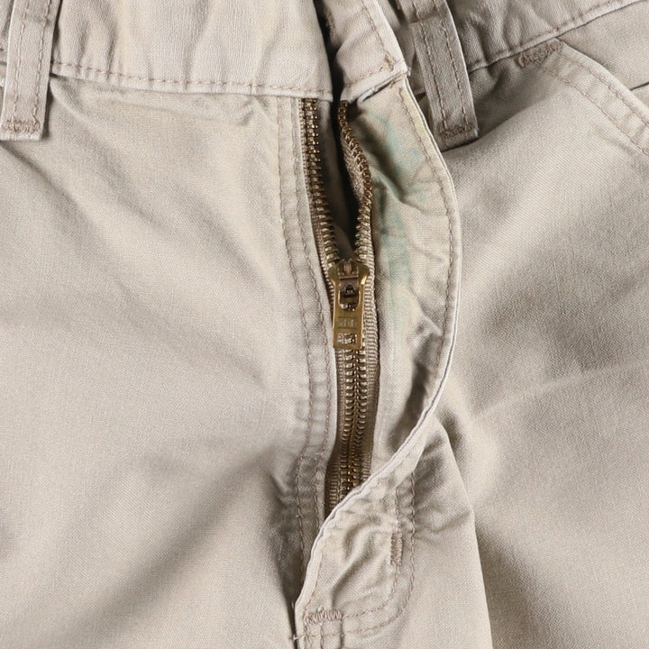 Carhartt Duck Work Shorts, Men's Size W34 unclear Beige type Vintage Second Hand