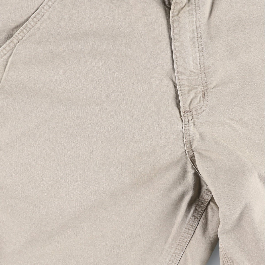 Carhartt Duck Work Shorts, Men's Size W34 unclear Beige type Vintage Second Hand