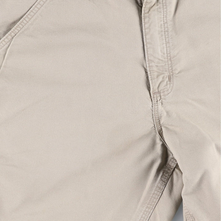 Carhartt Duck Work Shorts, Men's Size W34 unclear Beige type Vintage Second Hand
