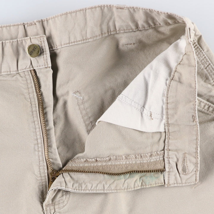 Carhartt Duck Work Shorts, Men's Size W34 unclear Beige type Vintage Second Hand