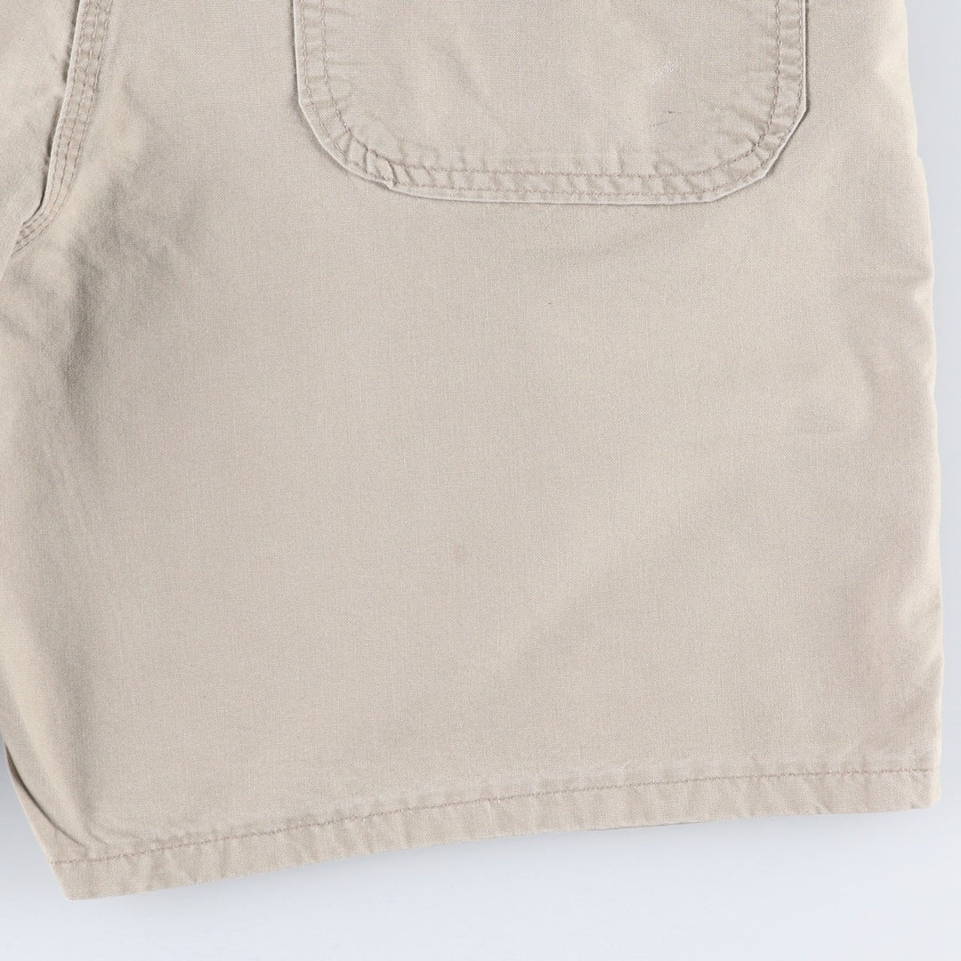 Carhartt Duck Work Shorts, Men's Size W34 unclear Beige type Vintage Second Hand