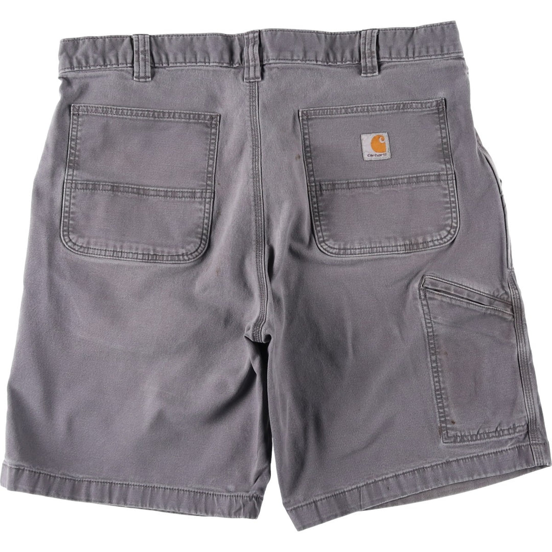 Carhartt Relaxed Fit Duck Work Shorts, Short Pants, Men's, W37 cotton gray type Vintage Second Hand