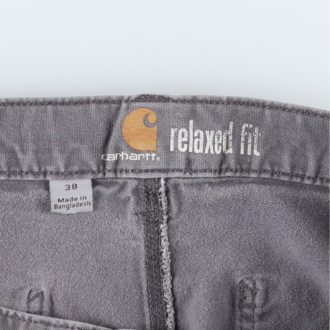 Carhartt Relaxed Fit Duck Work Shorts, Short Pants, Men's, W37 cotton gray type Vintage Second Hand