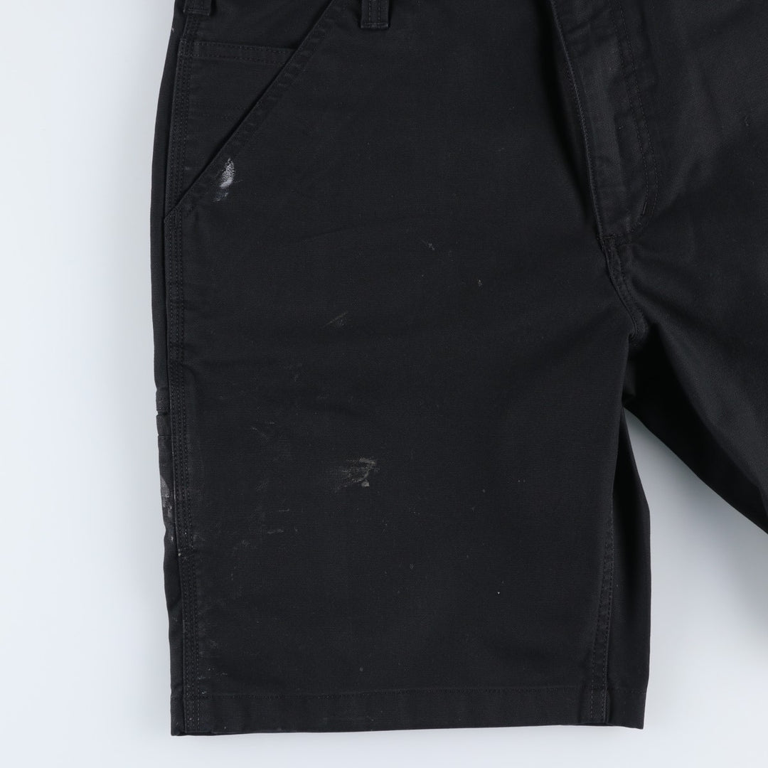 Carhartt Relaxed Fit Duck Work Shorts, Men's Size 36 cotton black type Vintage Second Hand