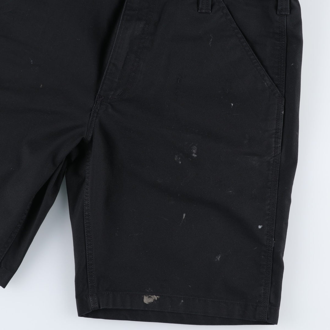 Carhartt Relaxed Fit Duck Work Shorts, Men's Size 36 cotton black type Vintage Second Hand