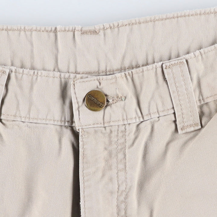 Carhartt Original Fit Duck Painter Shorts, Men's Size W32 cotton Beige type Vintage Second Hand