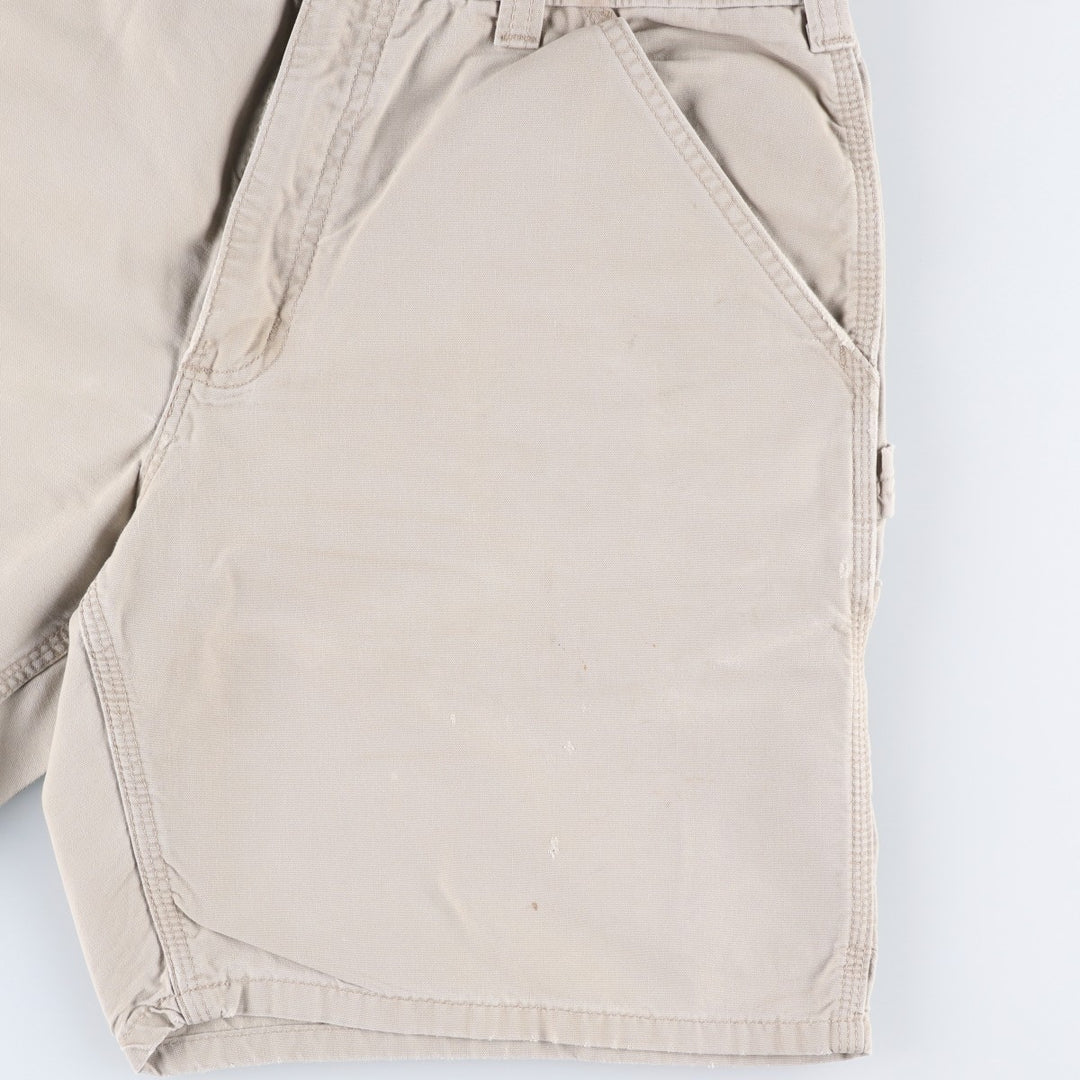 Carhartt Original Fit Duck Painter Shorts, Men's Size W32 cotton Beige type Vintage Second Hand