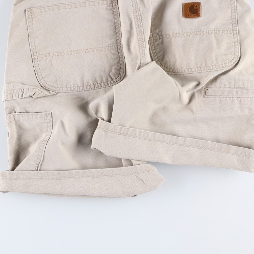 Carhartt Original Fit Duck Painter Shorts, Men's Size W32 cotton Beige type Vintage Second Hand