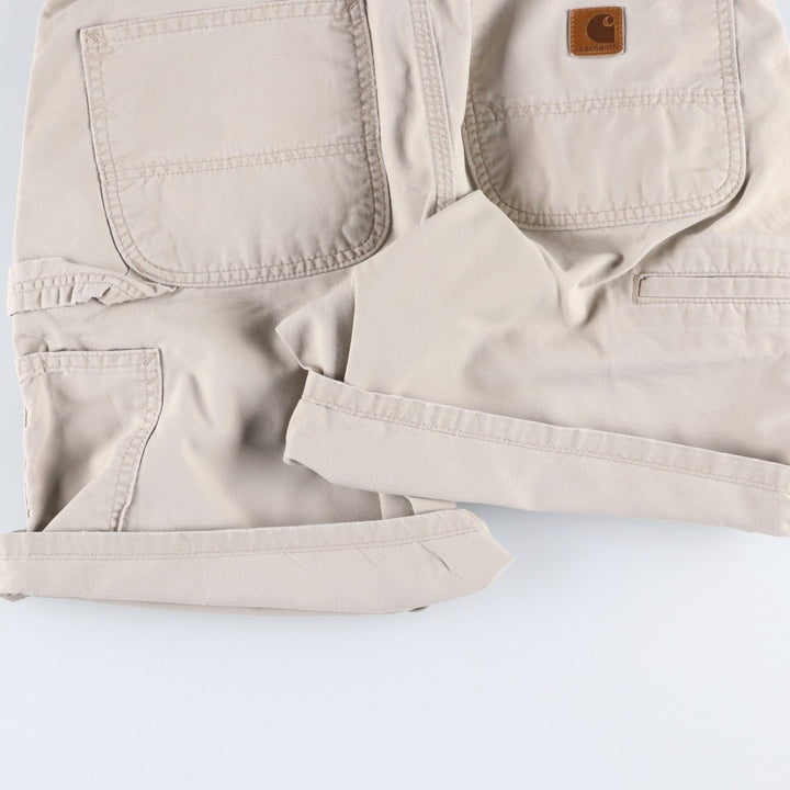 Carhartt Original Fit Duck Painter Shorts, Men's Size W32 cotton Beige type Vintage Second Hand