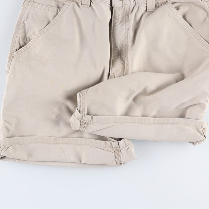Carhartt Original Fit Duck Painter Shorts, Men's Size W32 cotton Beige type Vintage Second Hand