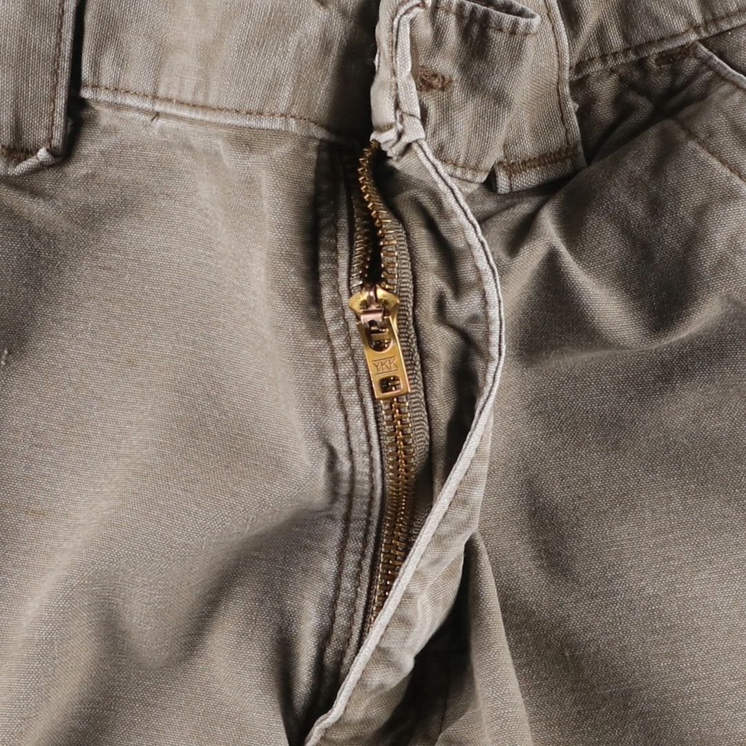 00'S Carhartt Duck Painter Shorts, Men's, W35 cotton brown type Vintage Second Hand