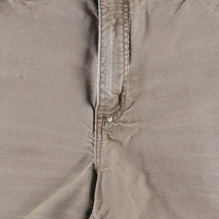 00'S Carhartt Duck Painter Shorts, Men's, W35 cotton brown type Vintage Second Hand