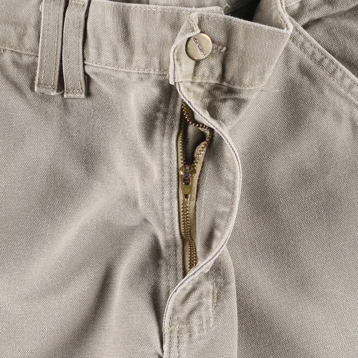 00'S Carhartt Duck Painter Shorts, Men's, W33 cotton Beige type Vintage Second Hand