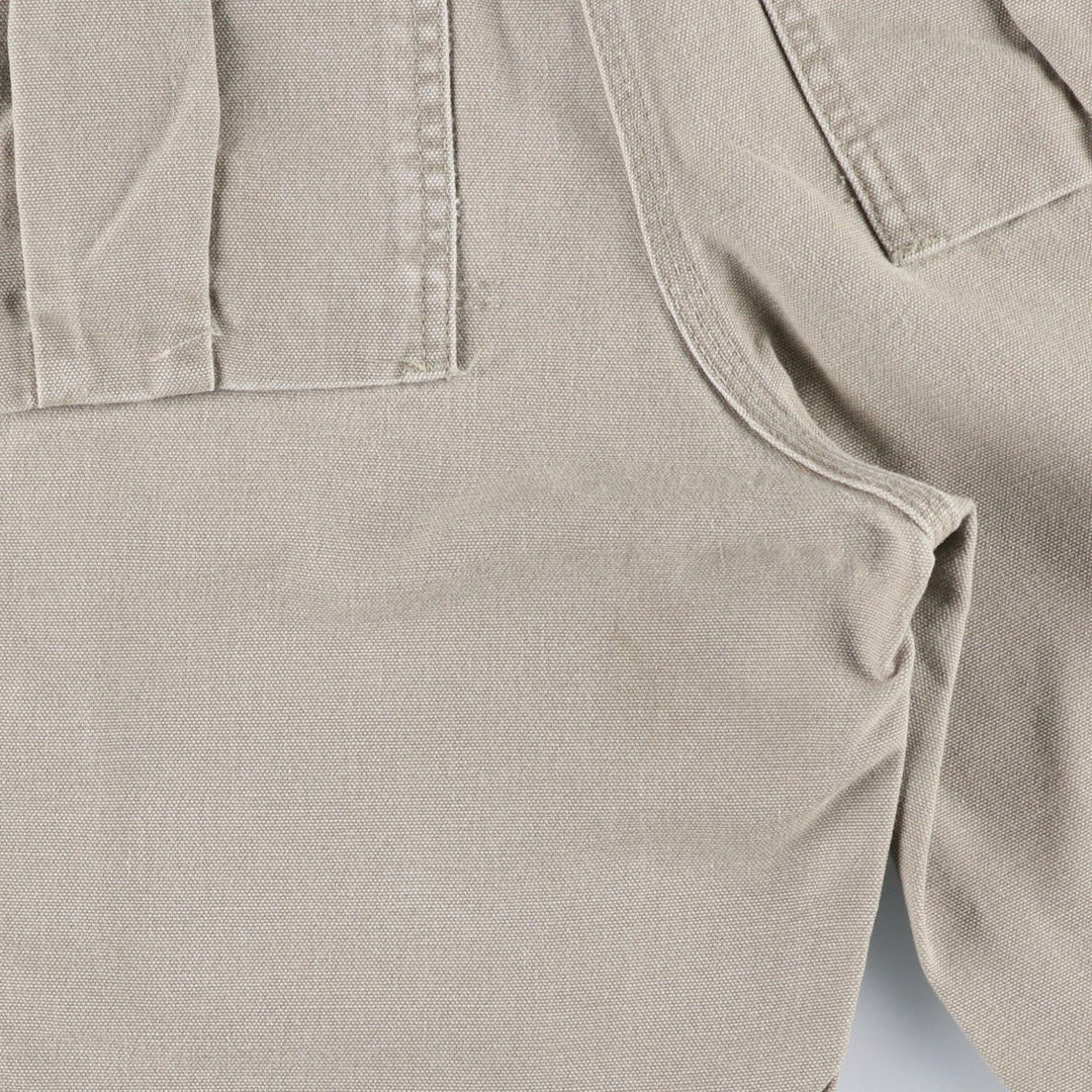 00'S Carhartt Duck Painter Shorts, Men's, W33 cotton Beige type Vintage Second Hand