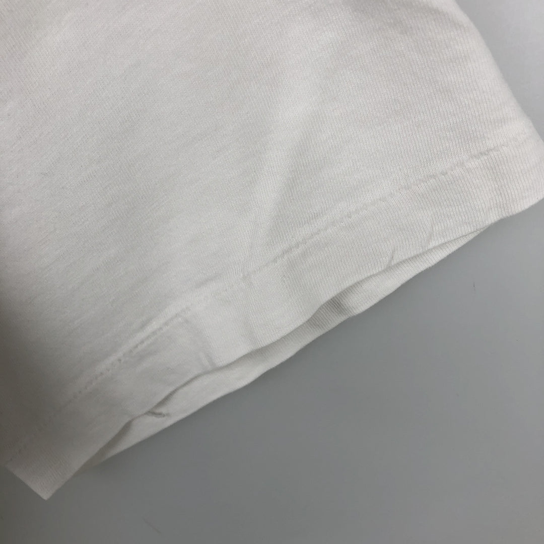 90'S Ralph Lauren POLO SPORT Short-Sleeve Logo T-Shirt, Made in USA, Men's Size M (approx.), Vintage cotton white type Vintage Second Hand