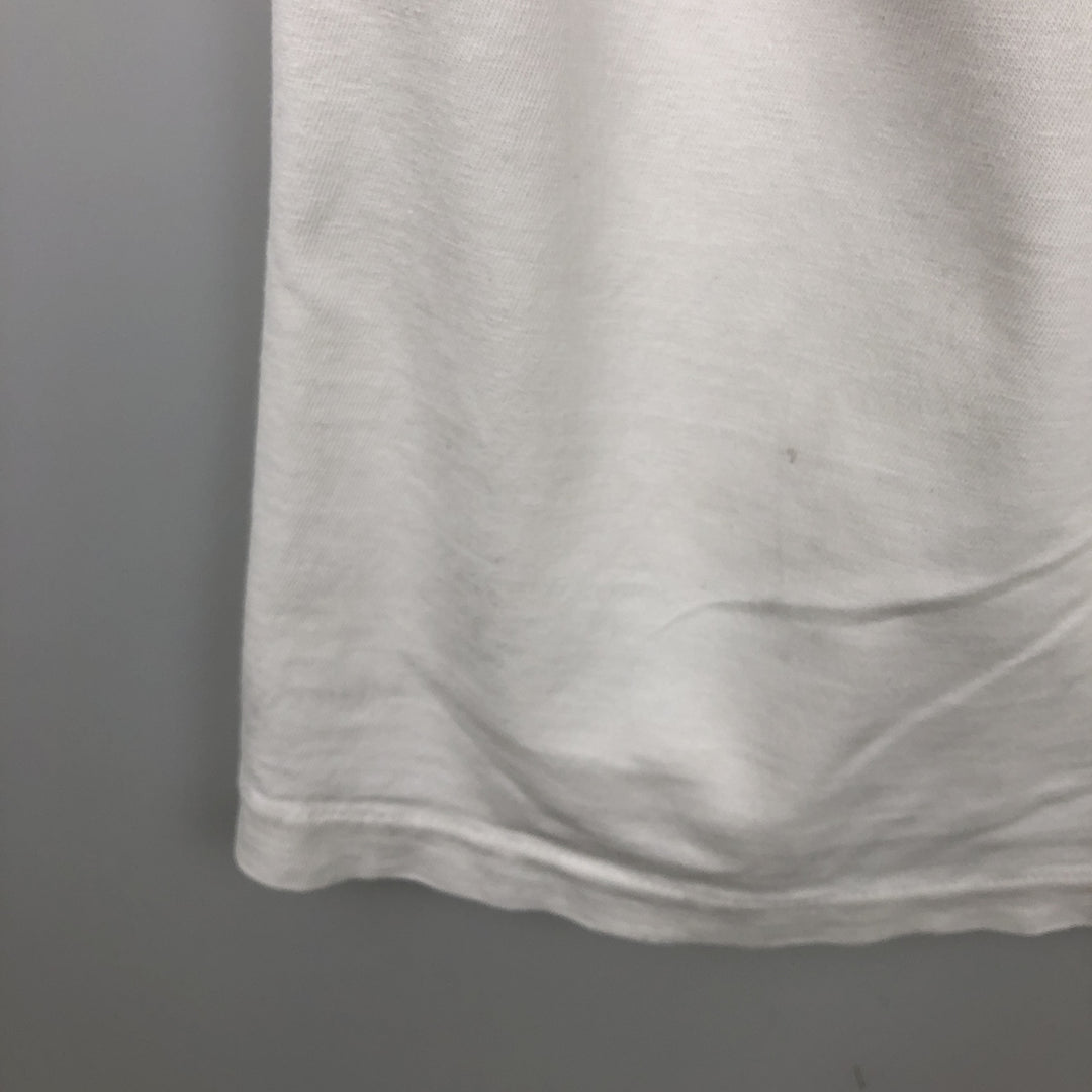 90'S Ralph Lauren POLO SPORT Short-Sleeve Logo T-Shirt, Made in USA, Men's Size M (approx.), Vintage cotton white type Vintage Second Hand