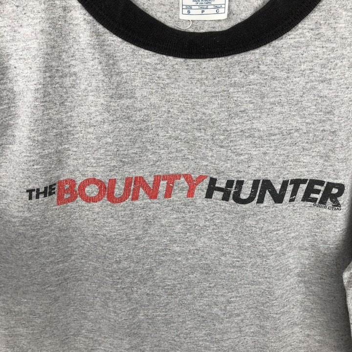 ALSTYLE THE BOUNTY HUNTER Movie Ringer T-Shirt (Men's Size S) cotton gray type Vintage Second Hand