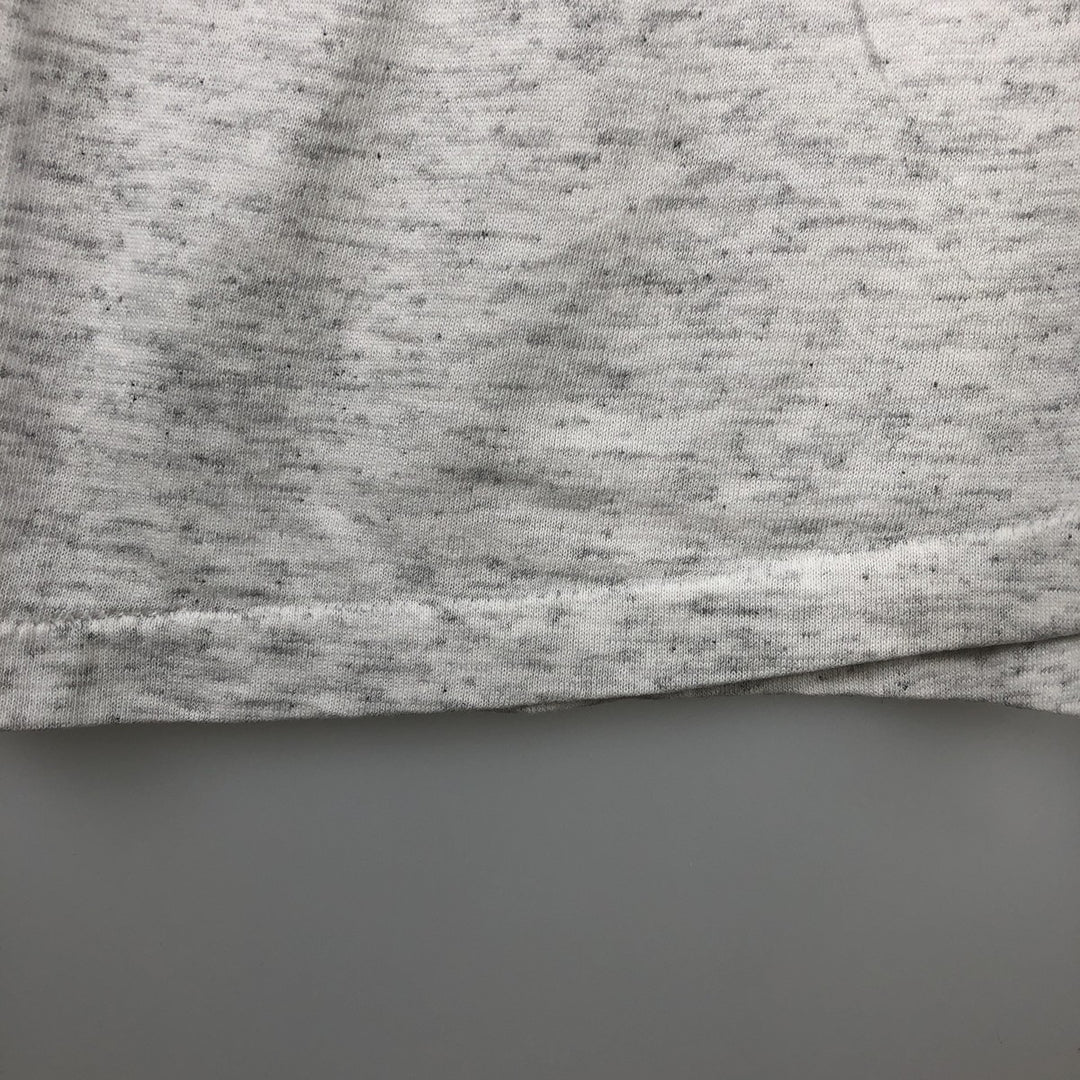 Military ringer t-shirt, men's size M equivalent, vintage. unclear gray type Vintage Second Hand