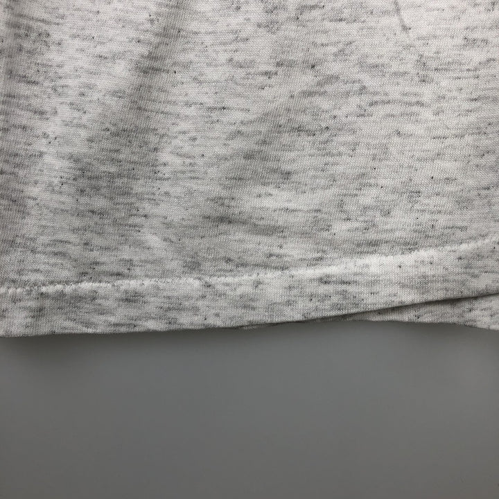 Military ringer t-shirt, men's size M equivalent, vintage. unclear gray type Vintage Second Hand