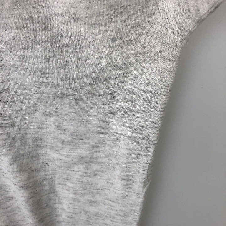Military ringer t-shirt, men's size M equivalent, vintage. unclear gray type Vintage Second Hand