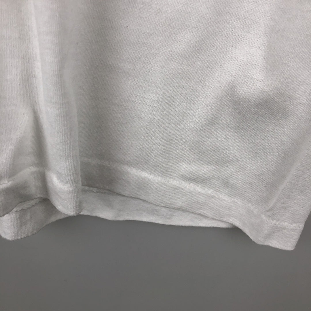 80'S Ringer T-shirt, Men's Size M (approx.), Vintage unclear white type Vintage Second Hand