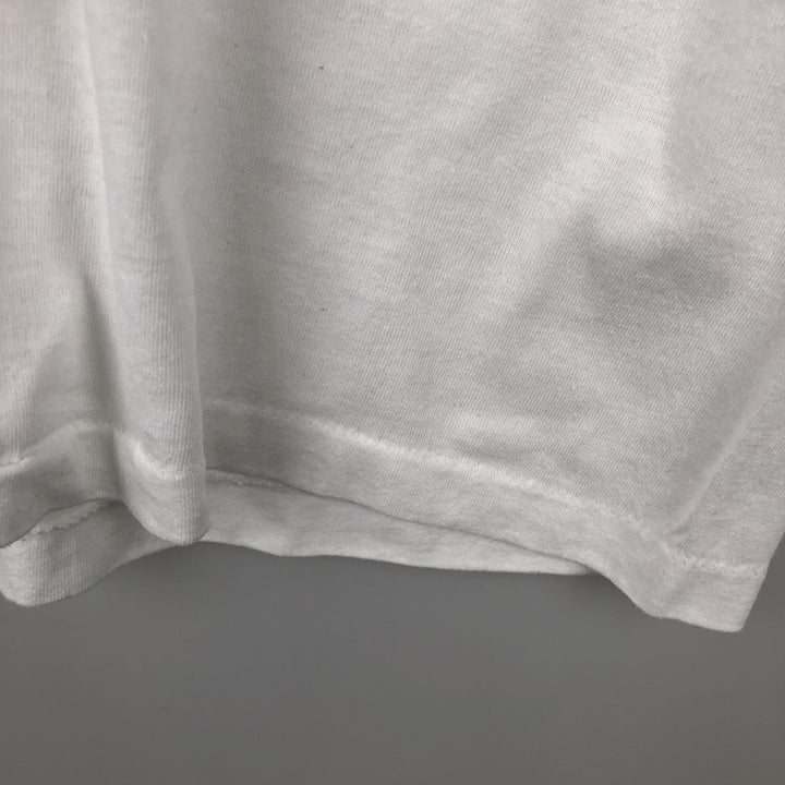 80'S Ringer T-shirt, Men's Size M (approx.), Vintage unclear white type Vintage Second Hand