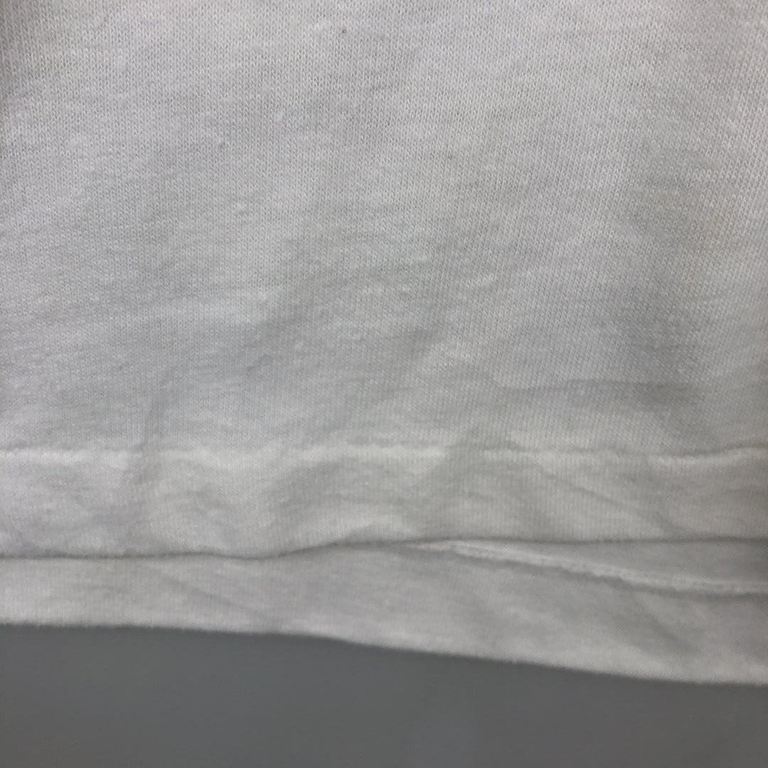 80'S Ringer T-shirt, Men's Size M (approx.), Vintage unclear white type Vintage Second Hand