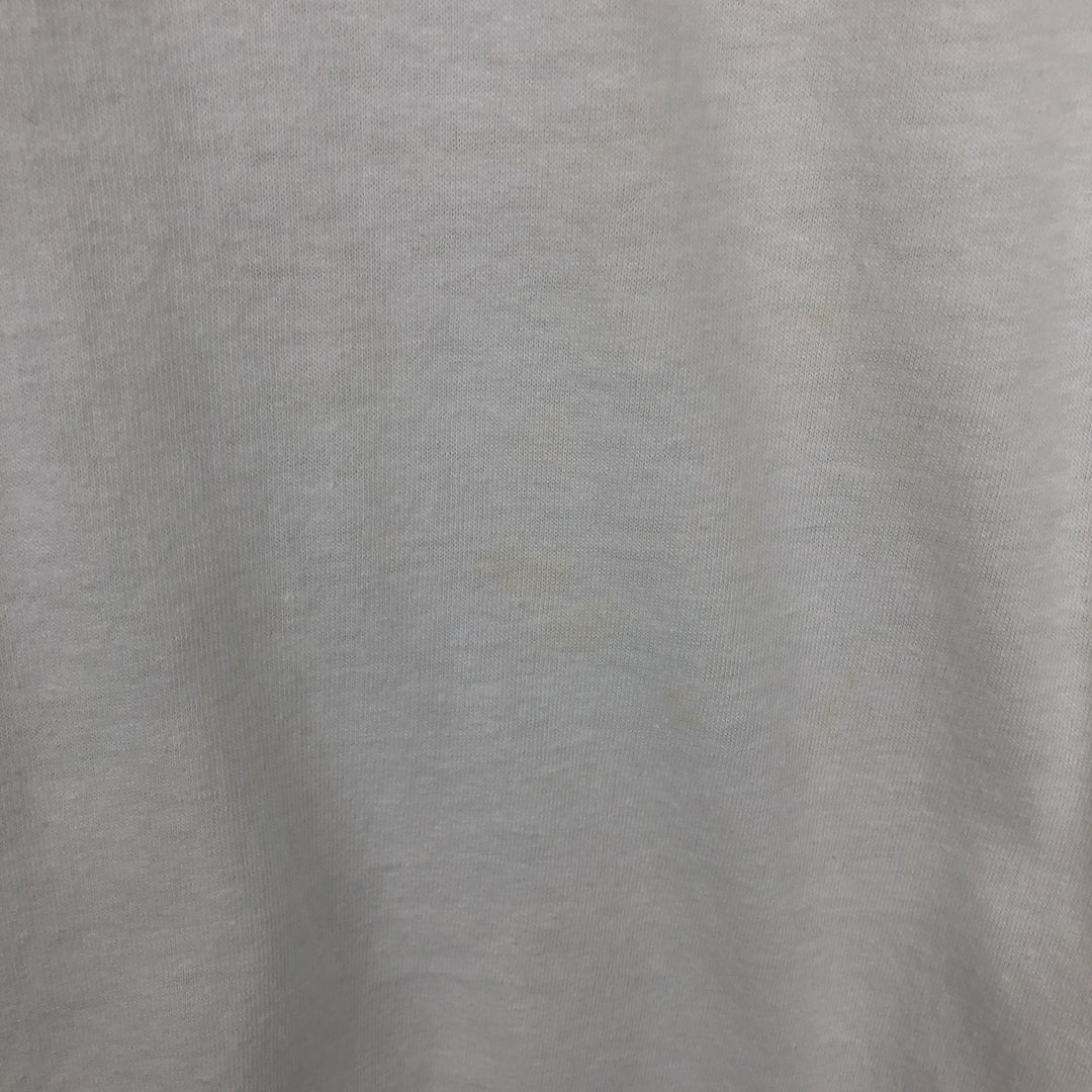 80'S Ringer T-shirt, Men's Size M (approx.), Vintage unclear white type Vintage Second Hand