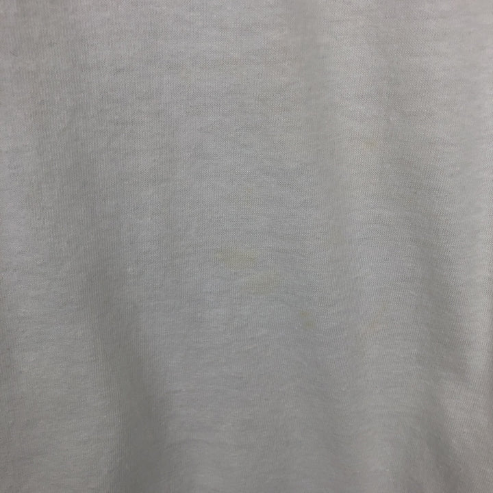 80'S Ringer T-shirt, Men's Size M (approx.), Vintage unclear white type Vintage Second Hand