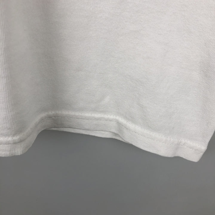 Anvil ANHEUSER-BUSCH Advertising Ringer T-Shirt, Men's Size L (approx.) cotton white type Vintage Second Hand