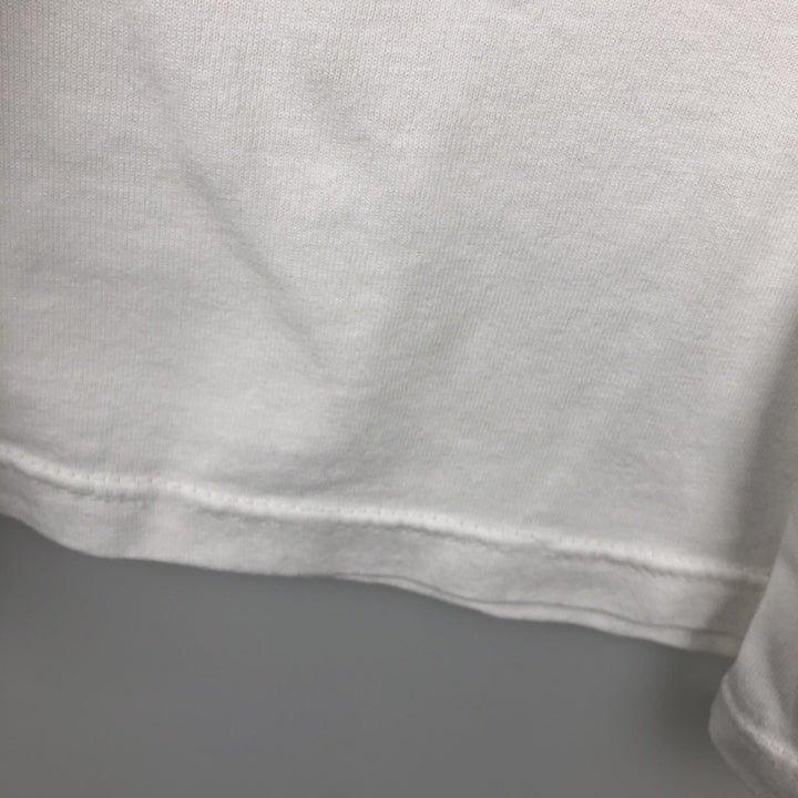 80s-90'S Sophie parody ringer t-shirt, made in USA, men's size XL equivalent, vintage. polyester white type Vintage Second Hand