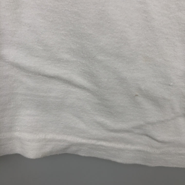 1970'S Hanes BERG CHEV-OLDS Ringer T-Shirt, Made in USA, Men's XL equivalent, Vintage cotton white type Vintage Second Hand