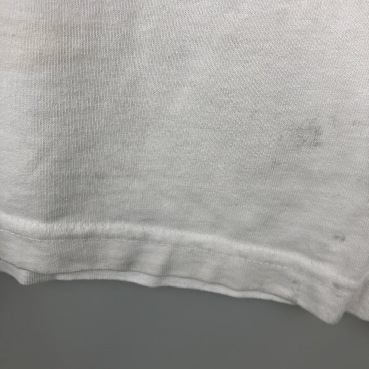 e-MEN'S CLUB Che Guevara Ringer T-Shirt (Men's XL equivalent) cotton white type Vintage Second Hand