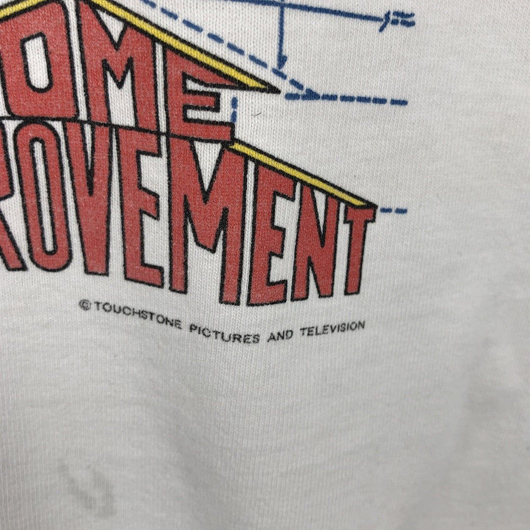 90'S STANLEY DESANTIS HOME IMPROVEMENT Movie T-shirt, Men's Size L (approx.), Vintage cotton white type Vintage Second Hand