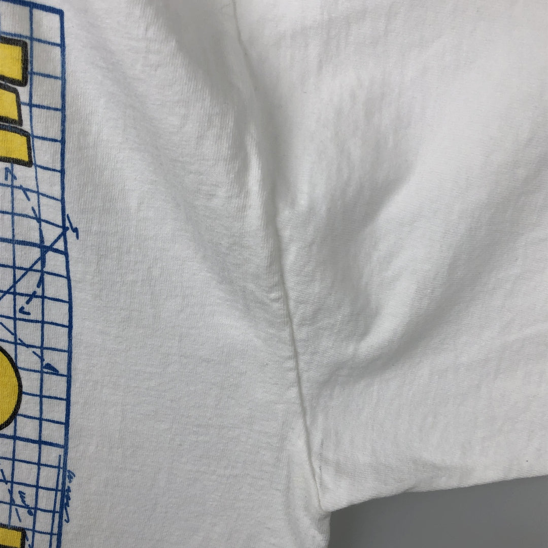 90'S SOF TEE HOME IMPROVEMENT Movie T-shirt, Made in USA, Men's XL equivalent, Vintage cotton white type Vintage Second Hand